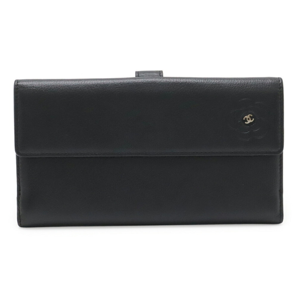 CHANEL Black Leather Wallet - Picture 2 of 9
